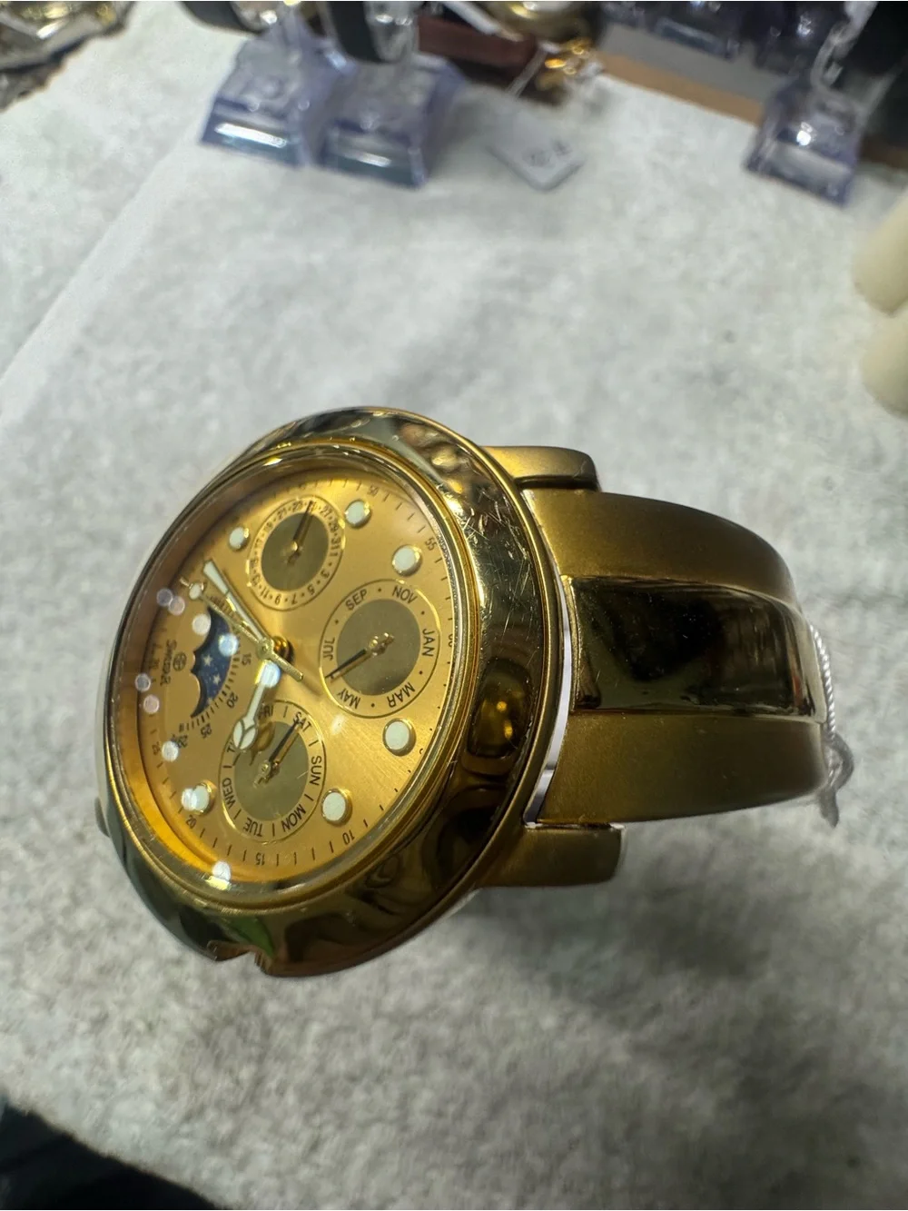 Gold-Tone Multifunction Watch - Gold